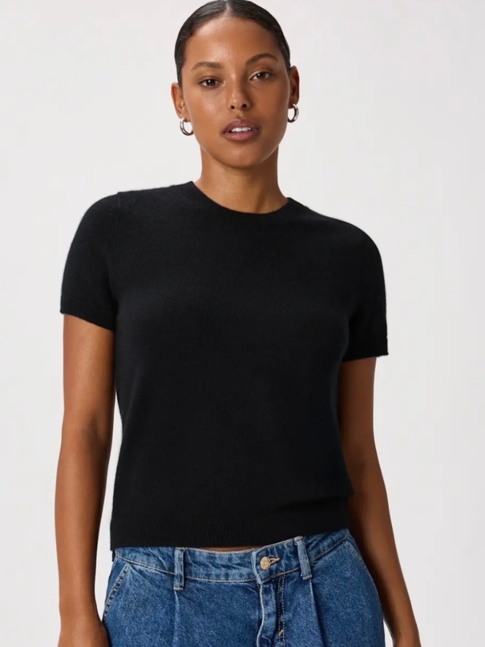 Quince Mongolian Cashmere Tee